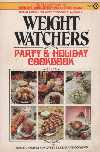 Imagen de archivo de Weight Watchers' Party and Holiday Cookbook a la venta por Wonder Book