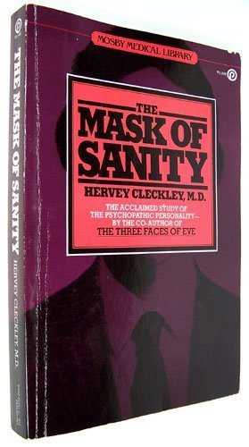 9780452253414: The mask of sanity (A Plume book)