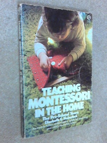 Beispielbild fr Teaching Montessori in the Home : The Preschool Years zum Verkauf von Better World Books