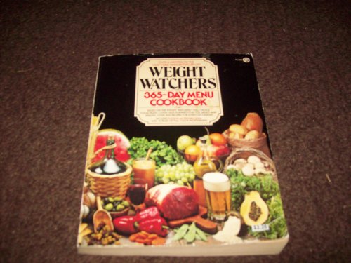 Stock image for Weight Watchers' 365-Day Menu Cookbook for sale by Better World Books