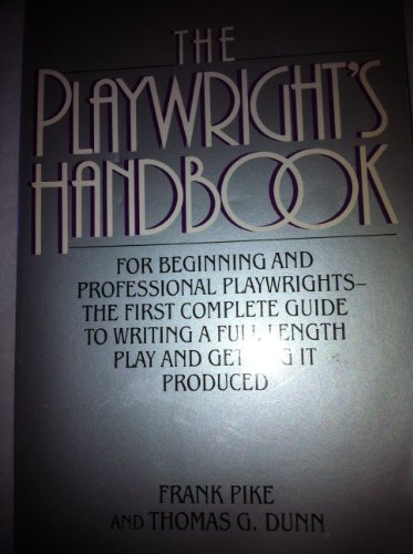 Stock image for The Playwright's Handbook for sale by Wonder Book