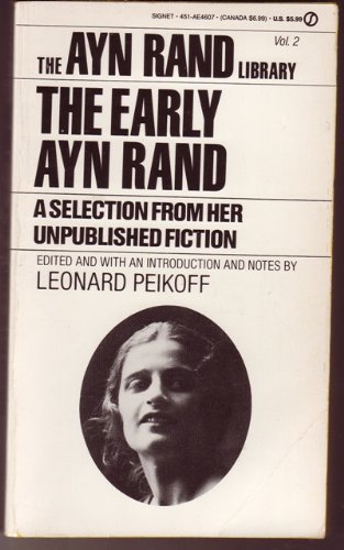 Beispielbild fr The Early Ayn Rand zum Verkauf von HPB Inc.