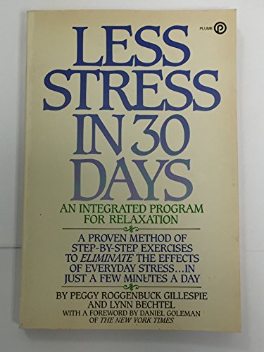 9780452258297: Less Stress in Thirty Days