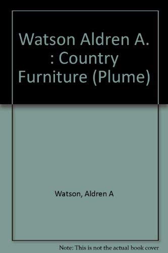 9780452259232: Country Furniture