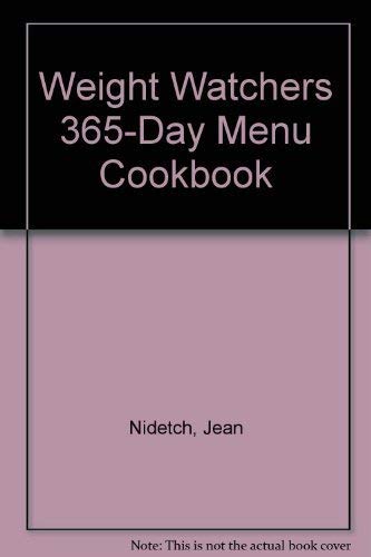 9780452259584: Weight Watchers 365-Day Menu Cookbook