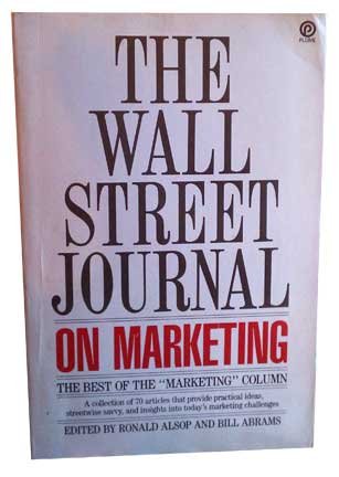 Stock image for The Wall Street Journal on Marketing for sale by Better World Books