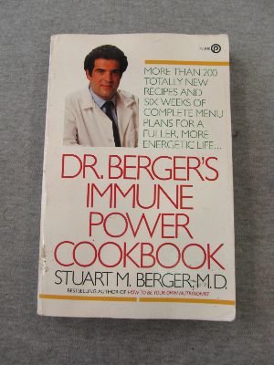 Beispielbild fr Berger Stuart M. : Dr. Berger'S Immune Power Cookbook (Plume) zum Verkauf von Wonder Book