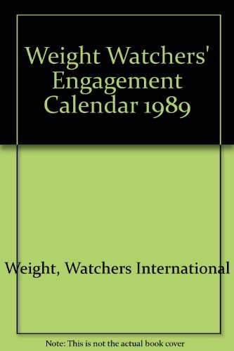 9780452260566: 1989: Weight Watchers Engagement Calendar