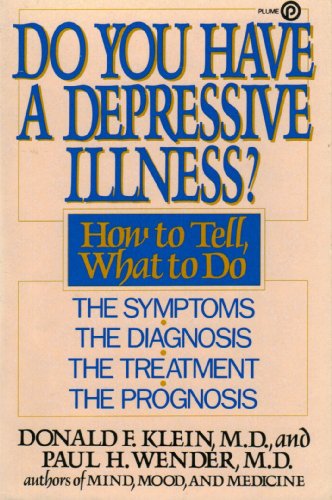 Imagen de archivo de Do You Have Depression?: How to Tell, What to Do (Plume) a la venta por Wonder Book