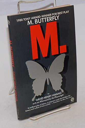 Beispielbild fr M. Butterfly zum Verkauf von Better World Books