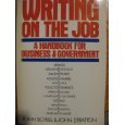 9780452262911: Writing on the Job: A Handbook for Business and Government