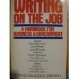 9780452262911: Schell & Stratton : Writing on the Job (Plume)