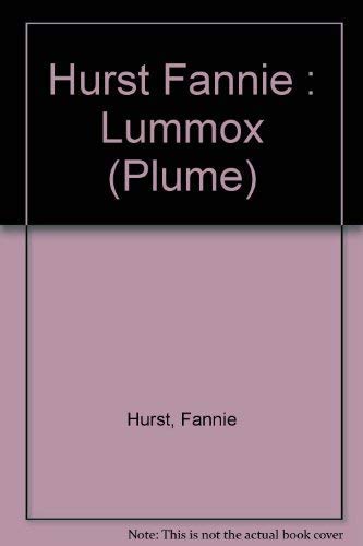 Stock image for Lummox (Plume American Women Writers) for sale by Wonder Book