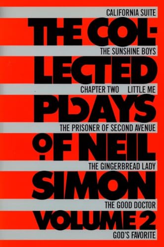 Imagen de archivo de The Collected Plays of Neil Simon: Volume 2 a la venta por HPB-Ruby