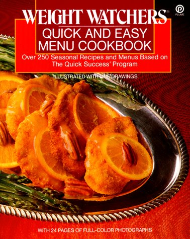 Beispielbild fr Weight Watchers Quick and Easy Menu Cookbook zum Verkauf von Gulf Coast Books