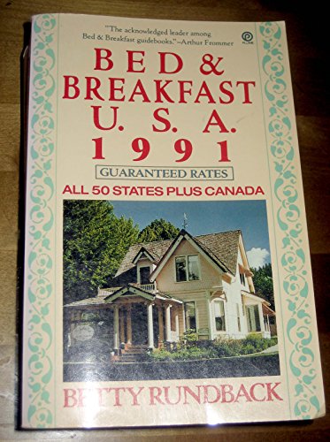Stock image for Bed and Breakfast USA 1991 for sale by SecondSale