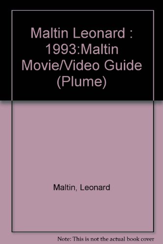 9780452268579: Leonard Maltin's Movie And Video Guide 1993