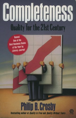 Beispielbild fr Completeness: Quality for the 21st Century zum Verkauf von Wonder Book