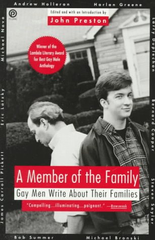 Imagen de archivo de Member of the Family: Gay Men Write About Their Families a la venta por Wonder Book