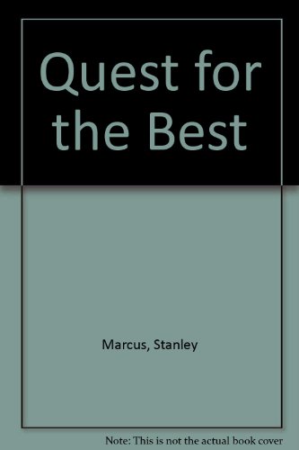 9780452271982: Title: Quest for the Best