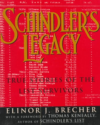 Stock image for Schindler's Legacy: True Stories of the List Survivors for sale by Cheryl's Books