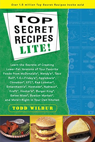 9780452280144: Top Secret Recipes - Lite !: Creating Reduced-Fat Kitchen Clones of America's Favorite Brand-Name Foods