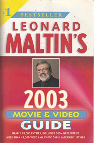 Beispielbild fr Leonard Maltin's Movie and Video Guide 2003 (Leonard Maltin's Movie Guide) zum Verkauf von medimops