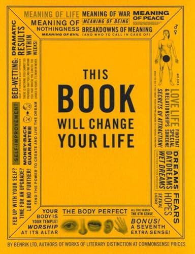 Beispielbild fr This Book Will Change Your Life zum Verkauf von Book Alley