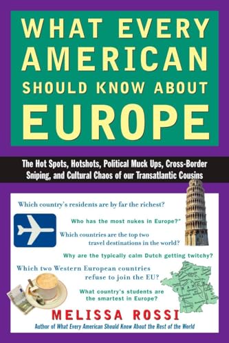 Beispielbild fr What Every American Should Know About Europe: The Hot Spots, Hotshots, Political Muck-ups, Cross-Border Sniping, and Cultural Chaos of Our Transatlantic Cousins zum Verkauf von Wonder Book