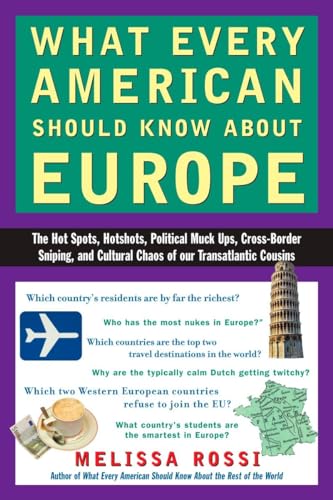 Stock image for What Every American Should Know About Europe: The Hot Spots, Hotshots, Political Muck-ups, Cross-Border Sniping, and Cultural Chaos of Our Transatlantic Cousins for sale by Wonder Book