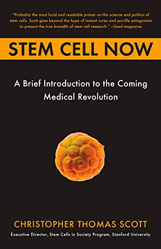 Imagen de archivo de Stem Cell Now: A Brief Introduction to the Coming of Medical Revolution a la venta por SecondSale