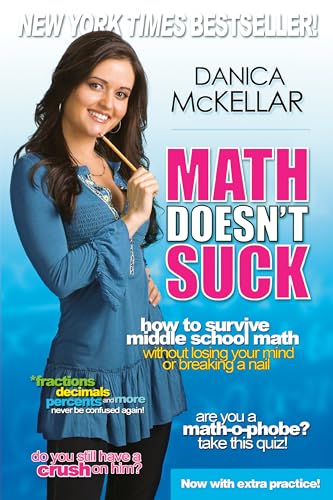 Beispielbild fr Math Doesn't Suck: How to Survive Middle School Math Without Losing Your Mind or Breaking a Nail zum Verkauf von Orion Tech