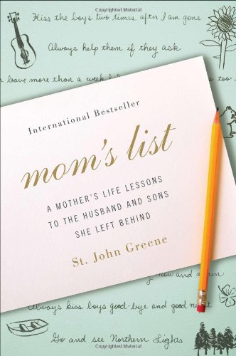 Beispielbild fr Mom's List : A Mother's Life Lessons to the Husband and Sons She Left Behind zum Verkauf von Better World Books