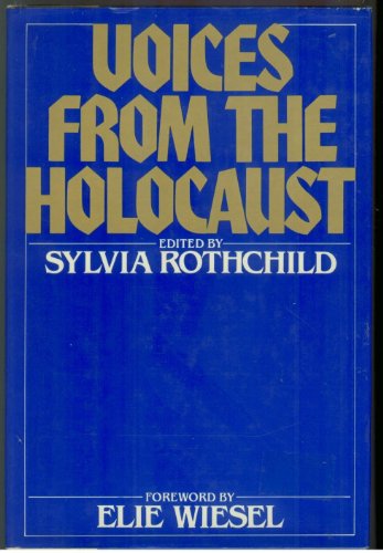 Beispielbild fr Voices from the Holocaust zum Verkauf von Better World Books