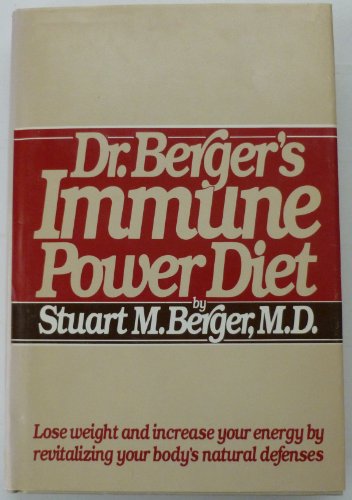 Imagen de archivo de Dr. Berger's Immune Power Diet a la venta por SecondSale