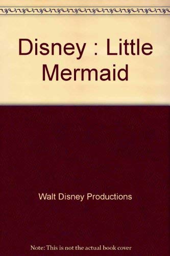 Little Mermaid: Disney Bath Book (9780453030564) by Walt Disney Company