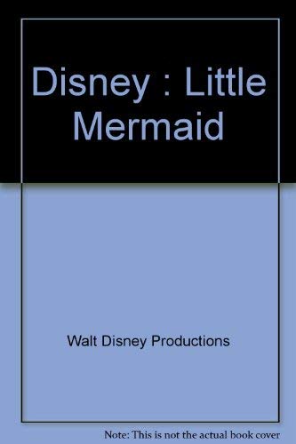 9780453030762: Walt Disney the Little Mermaid: Little Library