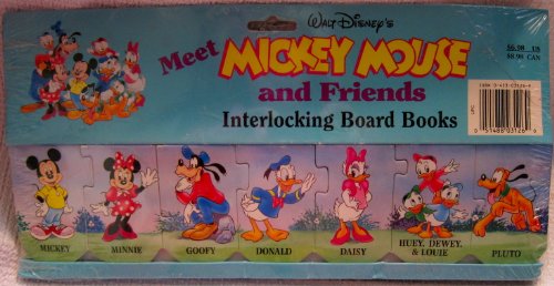 Walt Disney's Meet Mickey Mouse and Friends/Interlocking Board Books (9780453031264) by Walt Disney Company