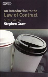 9780455224947: An Introduction to the Law of Contract