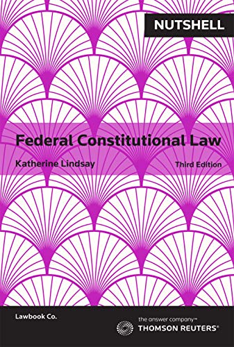 Stock image for Nutshell: Federal Constitutional Law for sale by dsmbooks