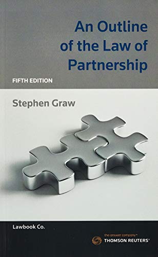 Stock image for An Outline of the Law of Partnership (Paperback) for sale by AussieBookSeller