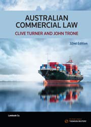 Stock image for Australian Commercial Law for sale by Caryota Book Exchange