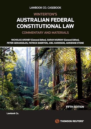 Imagen de archivo de Winterton's Australian Federal Constitutional Law (Paperback) a la venta por Grand Eagle Retail