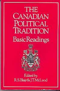 Beispielbild fr The Canadian Political Tradition: Basic Readings zum Verkauf von Book Dispensary