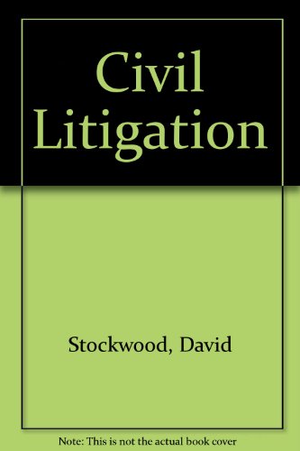 Stock image for Civil Litigation for sale by Trip Taylor Bookseller
