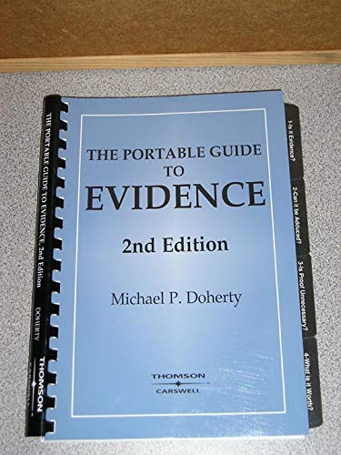 Imagen de archivo de Portable Guide to Evidence a la venta por Better World Books