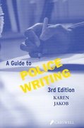 Imagen de archivo de A Guide to Police Writing a la venta por ThriftBooks-Dallas