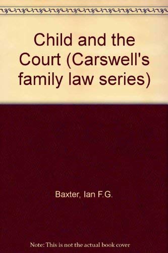 9780459319908: Child and the Court