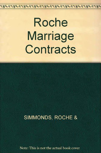 9780459324919: Roche Marriage Contracts