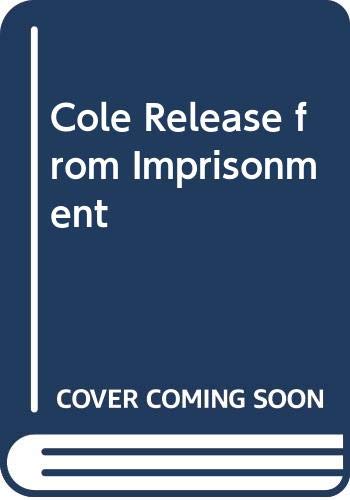 9780459346430: Release from imprisonment: The law of sentencing, parole, and judicial review